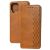 Чохол книжка для Samsung Galaxy A12 (A125) Getman Cubic коричневий 3189397