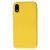 Чохол для iPhone Xr Leather classic "жовтий" 3191848