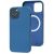 Чохол для iPhone 12 Pro Max Leather with MagSafe cod blue 3191824