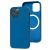 Чохол для iPhone 12 Pro Max Leather with MagSafe cosmos blue 3191826