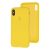 Чохол для iPhone Xs Max Silicone Full canary yellow 3197629