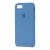 Чохол для iPhone 7 Silicone case світло синій 3206883