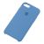 Чохол для iPhone 7 Silicone case світло синій 3206882