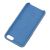Чохол для iPhone 7 Silicone case світло синій 3206883