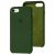 Чохол для iPhone 7 / 8 Silicone case зелений / army green 3206859