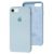 Чохол для iPhone 7 / 8 Silicone case блакитний / lilac blue 3206854