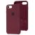 Чохол для iPhone 7 / 8 Silicone case бордовий / plum 3206856