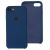 Чохол Silicone для iPhone 7/8/SE20 case blue cobalt 3206796