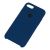 Чохол Silicone для iPhone 7/8/SE20 case blue cobalt 3206795