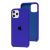 Чохол Silicone для iPhone 11 Pro case блискучий синій 3208469