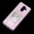 Чохол для Samsung Galaxy A6+ 2018 (A605) Блиск вода світло-рожевий "морозиво" 3211657