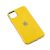 Чохол для iPhone 11 Pro Max Silicone case (TPU) жовтий 3232437