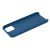 Чохол Silicone для iPhone 11 Pro case navy blue 3235899