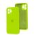 Чохол для iPhone 11 Pro Square Full camera neon green 3254576