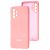 Чохол для Samsung Galaxy A32 (A325) Full camera рожевий / pink 3259834