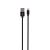Кабель USB Hoco X35 Lightning Premium Charging 2.4A 0.25m чорний 3260939