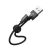 Кабель USB Hoco X35 Lightning Premium Charging 2.4A 0.25m чорний 3260940