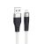 Кабель USB Hoco X53 Silicone microUSB 2.4A 1m білий 3261289
