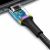 Кабель USB Baseus microUSB Halo Data 0.25m чорний 3266794