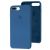 Чохол Silicone для iPhone 7 Plus / 8 Plus case ice ocean blue 3267395