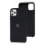 Чохол silicone для iPhone 11 Pro Max case чорний 3284476
