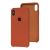 Чохол silicone case для iPhone Xs Max brown 3285342