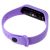 Ремінець для Xiaomi Mi Band 3/4 original design бузковий / elegant purple 3287917