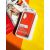 Чохол для Xiaomi Redmi Note 10/10S Lime silicon з мікрофіброю оранжевий (orange) 3291100