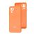Чохол для Xiaomi Redmi Note 10/10S Lime silicon з мікрофіброю оранжевий (orange) 3291102
