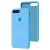 Чохол Silicone для iPhone 7 Plus / 8 Plus case блакитний світлий 3293542