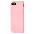 Чохол силіконовий для iPhone 7/8 матовий рожевий 3307084