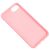 Чохол силіконовий для iPhone 7/8 матовий рожевий 3307084