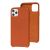 Чохол для iPhone 11 Pro Leather case (Leather) saddle brown 3308440