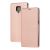 Чохол книжка Premium для Xiaomi Redmi Note 9s / 9 Pro рожево-золотистий 3313276