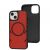 Чохол для iPhone 13 MagSafe eco-leather + MagSafe popSocket red 3320364