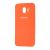Чохол для Samsung Galaxy J4 2018 (J400) Silicone cover оранжевий 3323214