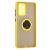 Чохол для Samsung Galaxy A72 (A726) LikGus Edging Ring жовтий 3332927
