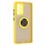 Чохол для Samsung Galaxy A52 LikGus Edging Ring жовтий 3332827