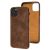 Чохол для iPhone 11 Pro Leather croco full коричневий 3351709