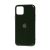 Чохол для iPhone 11 Pro Silicone case (TPU) темно-зелений 3355236