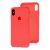 Чохол для iPhone X / Xs Silicone Full оранжевий / electric orange 3355734