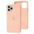 Чохол Silicone для iPhone 11 Pro Premium case grapefruit 3357112