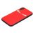 Чохол Fendi для iPhone X / Xs текстиль червоний 3362325