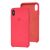 Чохол Silicone для iPhone Xs Max Premium case гібіскус 3363644