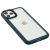 Чохол для iPhone 11 Pro Metal Buttons темно-зелений 3363265