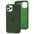 Чохол для iPhone 11 Pro Silicone Full зелений / black green 3367640