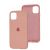 Чохол для iPhone 11 Silicone Full рожевий / peach 3148303