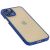 Чохол для iPhone 12 Pro LikGus Totu camera protect синій 3369886