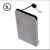Зовнішній акумулятор power bank Hoco B13 5000 mAh Card-Type Portable gray 337787