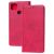 Чохол книжка для Xiaomi Redmi 9C / 10A Black magnet рожевий 3372988